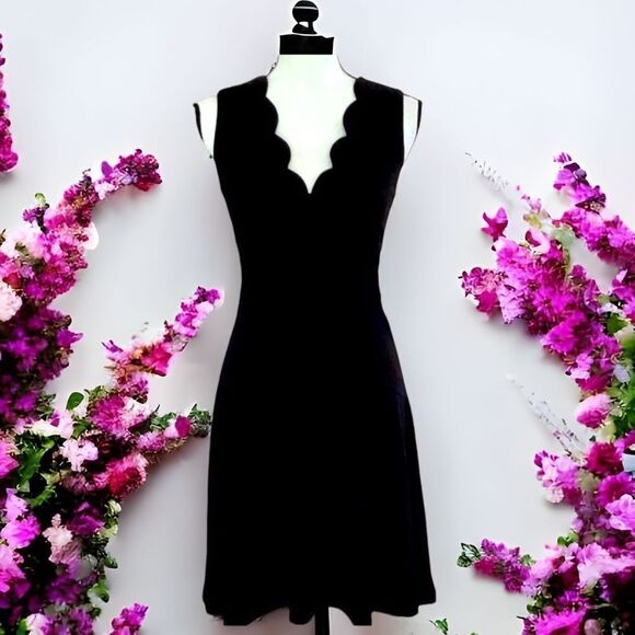 DEX NWT BLACK SPARKLING DRESS XS SLEEVELESS - Picture 1 of 12